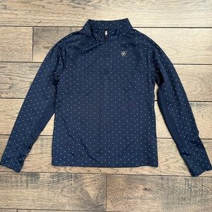 Girls’ Ariat Sunstopper 2.0 1/4 Zip Baselayer